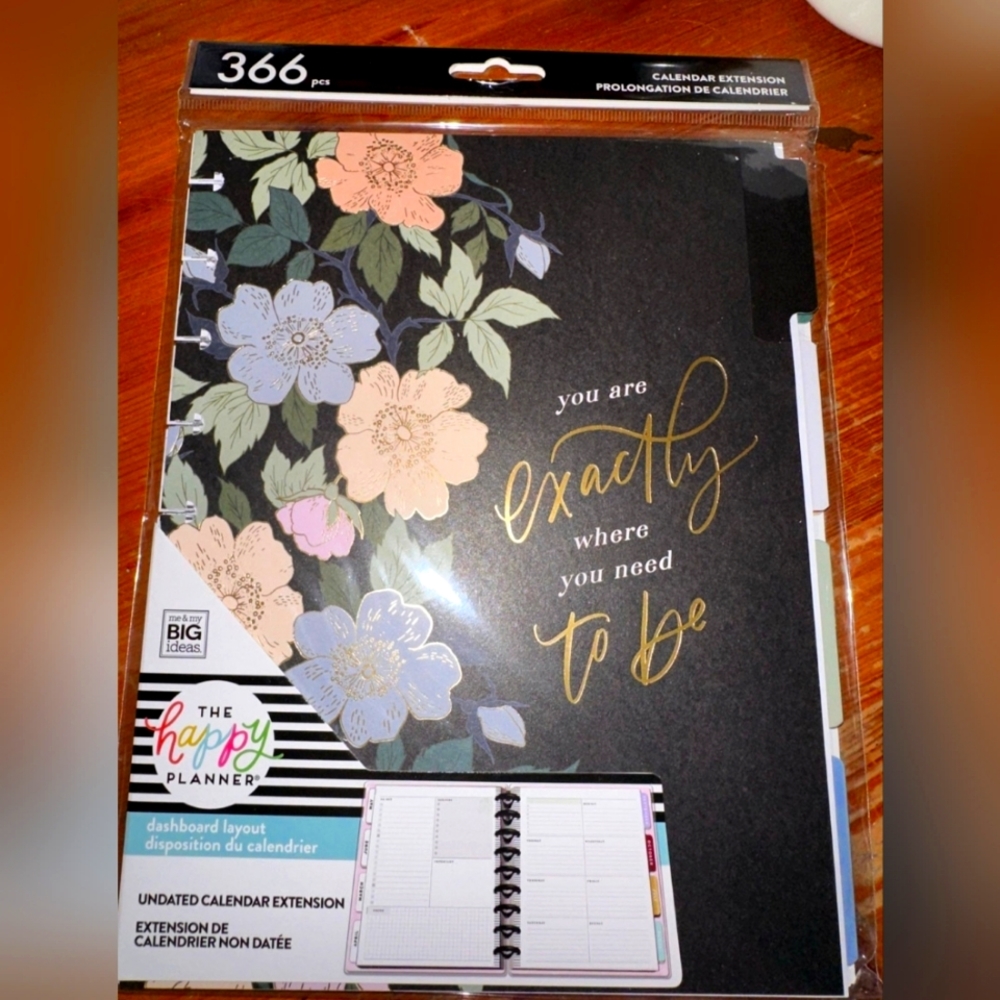NEW Happy Planner Classic Undated Extension Pack